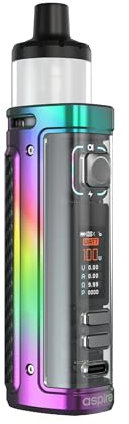Aspire Veynom LX POD Kit 3200 mAh Battery 2mL (Rainbow) Works With BP Coils Powerful Performance Aspire Vape E Cigarettes Starter Kit No Nicotine