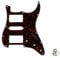 ROZILO Strat HSH Pickguard Schlagbrett Schlagbrett mit Schrauben für amerikanische/mexikanische Standard-Stratocaster, moderner Stil, Ersatzgitarre, dunkle Schildkröte