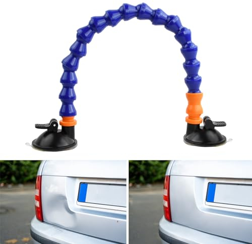 Cozlly Herramienta de Reparación de Abolladuras de Coche, Extractor de Abolladuras, Ventosa de Doble Cabezal, para Reparación de Carrocerías de Coches, Desabollado de Cristales, Azulejos y Espejos