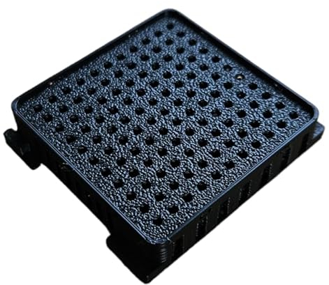 Aktivkohlefilter für Liebherr Kühlschrank 909698900, 988242900, 988246000 – Ersatz Fresh Air Filter, Geruchsneutralisierer, Luftfilter für Kühl-Gefrier-Kombination, Schwarz, 1 Stück