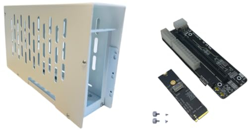 JMT M.2 M-Key auf PCIE 4.0X4 Externer Grafikkartenständer, kompatibel mit Oculink/M.2 NVMe Laptop eGPU?GDP Handhelds (Dock-OC4+ACB2)