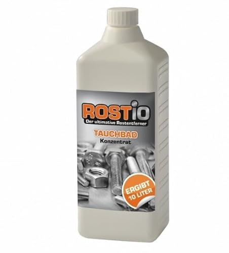 Rostio Tauchbad Konzentrat 1 Liter Rostentferner Rost entfernen kein Rostumwandler