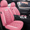 Maidao Autositzbezüge für KIA Ceed Sitzbezüge, PU Leder 5-Sitze Allwetter wasserdichtes Komfortabler Autositzbezug Full Set Sitzbezüge (Rosa)