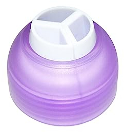 susiodeu Icing Piping Bag Non-Stick Tri-Color Adaptor Converter Cake Coupler Supplies Reusable Baking Tools Professionals Party