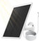 Vegena Panneau Solaire 6 W Panneaux Solaires pour Caméra De Sécurité Type-C 5 V Haute Efficacité Chargeur Solaire Étanche avec Montage Réglable À 360°