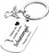 JNNJ Porte Clé Voiture, Porte Clef Personnalisable Gravé Porte-Clés Voiture, Porte-Clés Ange, Porte-Clés Créatif En Métal Pour Accessoires De Voiture, Pendentif Anneau De Clé Décorations Accessoires