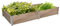 Bio Green 2 m² Hochbeet ErnteMAXX | Erweiterbar | Regionales Fichtenholz | Aluminiumprofile | 207,5 x 105 x 30 cm