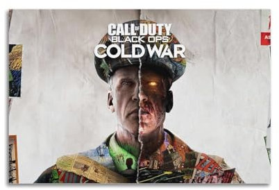 YIHAIKAI Spielposter Call of Duty Cold War Poster, dekoratives Gemälde, Leinwand, Wandposter und Kunstdruck, moderne Familienschlafzimmer-Dekoration, Poster, 40 x 60 cm