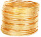 Eigso 25 Pcs Stunning Gold indischen Armreif Armbänder für Frauen Männer Stackable böhmischen strukturierte Armbänder für Frau Mann