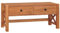 KLYEON Meuble TV 100x40x45 cm Bois de Teck,Meuble TV en Bois de Teck avec tiroirs Style Rustique pour téléviseur et Objets décoratifs Ameublement et Décoration, Meubles TV