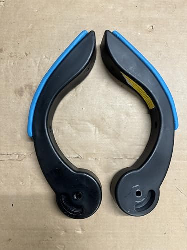 Genuine Pair Left & Right Gaming Chair Replacement Arm Handles for X Rocker Genesis Bluetooth Gaming Chair for PlayStation System