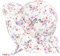 Jan & Jul Mädchen Baumwoll-Sonnenhut, 50+ UPF Sommerfloppy-Hut für Babys und Kleinkinder (Pretty Petals, M: 6-24 Monate)