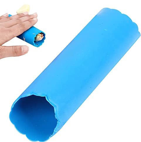 Renchey Knoblauchschälerrohr, Silikon-Knoblauchschäler - Silikon-Knoblauch-Hautentferner-Roller,Knoblauchrohrroller Schälrohrwerkzeug zum einfachen Abziehen, praktische Küchenhelfer