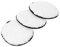 DRESSOOS 3pcs Microfiber Makeup Facial Cleansing Wipes Reusable Washable for Skin Types