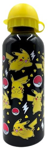 SRV Hub Bouteilles en aluminium pour enfants (Pokémon jaune)
