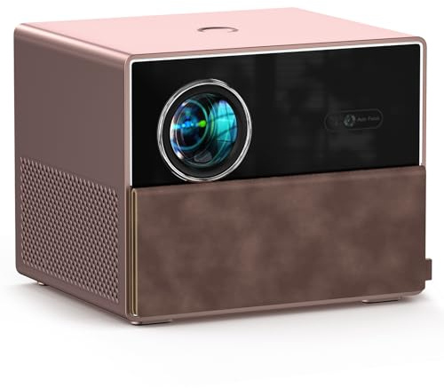 [Staubdichtes Design & 2,2 Lautsprecherkanäle] Beamer 4K 50000L Autofokus/Trapezkorrektur, Dualer 36W HiFi Lautsprecher, VOPLLS WiFi6 Bluetooth Beamer 4K Heimkino, Projektor Handy für Laptop/TV-Stick