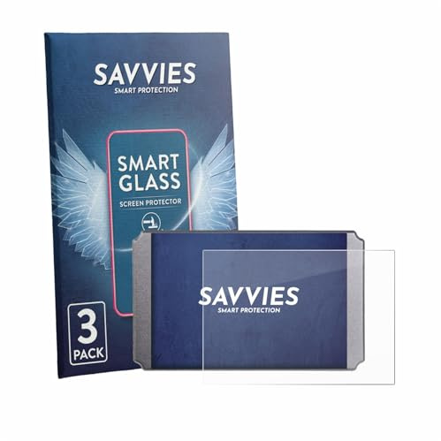 Savvies 3 Stück Panzer Schutz Glas für Windmeile KT-LCD8H 9H Schutzfolie HD Klar, Blasenfrei, Anti-Fingerabdruck, Stoßfest, Displayschutz