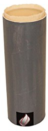 Spektakuläre Gartenfackel Kaminfeuer Terassenfeuer Partybeleuchtung Wegbeleuchtung - Qualität Made in Germany - Flammenhöhe bis 35cm - Höhe der Fackel: 33cm - Brenndauer: bis zu. 9 Stunden