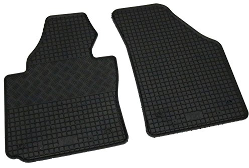 AD Tuning RI902631 Gummifußmatten Set, 2-teilig, Gummi Fußmatten