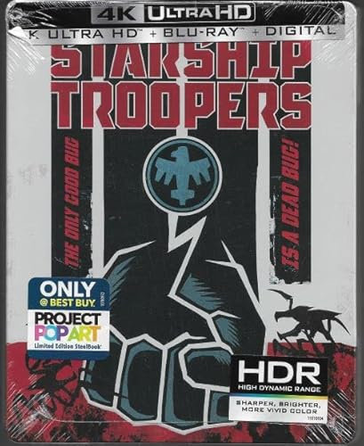 Starship Troopers 4K UHD Blu-ray Disc Exclusive Steelbook