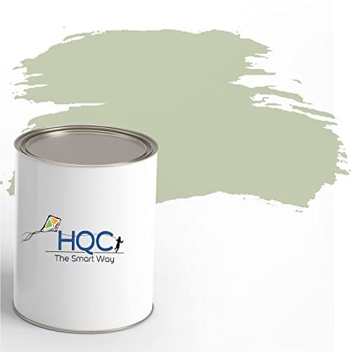 HQC Fence and Garden Paint | Furniture, Shed, Wood, Outdoor Paint | Garden Fence | Quick-Drying | 0.5L Sage Green