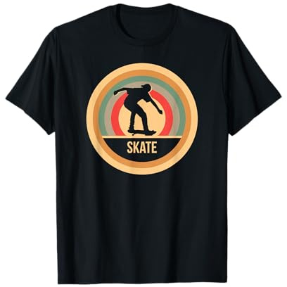 Retro Vintage Skaten T-Shirt | Skater Geschenk T-Shirt