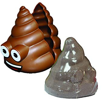 Zimpli Kids Badebombe mit Poop Emoji für EIN sprudelndes Badeabenteuer, Kinder-Baff-Bombz, Zertifiziert biologisch abbaubar und veganfreundliches Geschenk