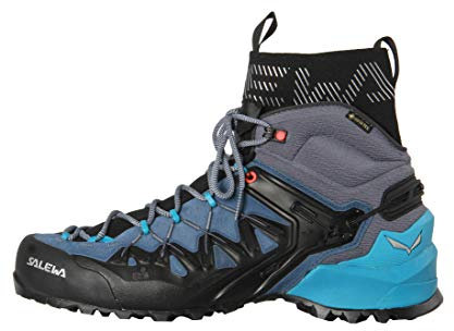 SALEWA WS Mountain Trainer Mid Gore-Tex, Stivale alla Caviglia Donna, Blu Nero 959, 36 EU