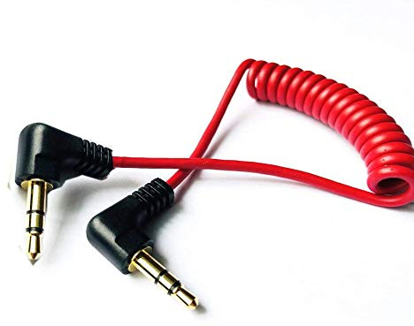 CP Replacement SC2 Microphone Cable 3.5mm TRS Patch Cable Compatible for Rode Wireless Go