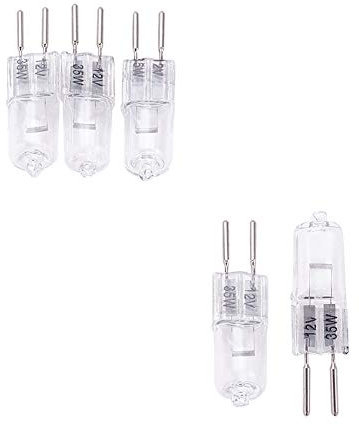 Othmro 5pcs 12V 35W Halogen Light Bulb Capsule lamp Warm White