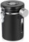SMRONAR Kaffeedose Luftdicht, Edelstahl Kaffeebehälter, 623g/21oz mit Datums-Tracker CO2-Freigabeventil und Messlöffel für Kaffeebohnen, Pulver, Tee, Nüsse, Kakao