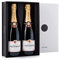 Taittinger Brut Reserve NV Champagne 2x 75cl Paradox Gift Box