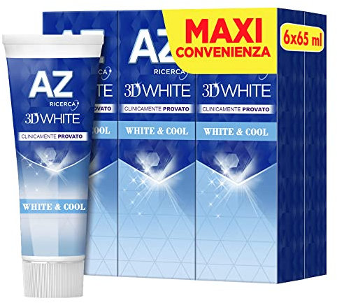 Zahnpasta Az 3Dw White & Cool 6 x 65 ml