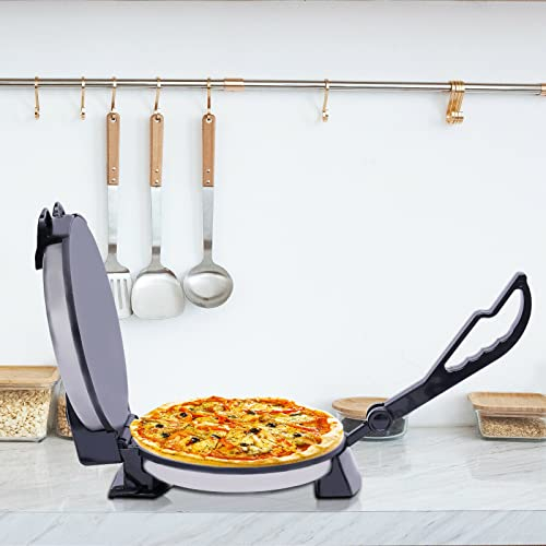 Tortilla Maker 1800W 220V Elektrischer Edelstahl Tortilla Maker mit einstellbarer Temperaturregelung Tortilla Presse zur Herstellung von hausgemachten Tortilla Tacos Fladenbrot Crepes