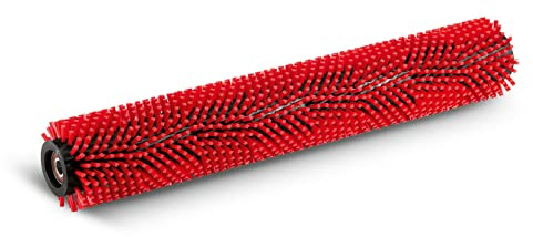Walzenbürste, mittel, rot, 800 mm
