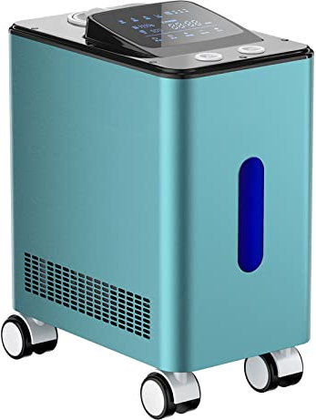 FXNFXLA Automatisches Wasserstoff-Inhalationsgerät, (300 H+150 O) 450 ml/min, hochreines 99,99% H2-Wasserstoff-Wassergenerator-Gasgerät, SPE-PEM-Wasserionisator, für Zuhause, Reisen