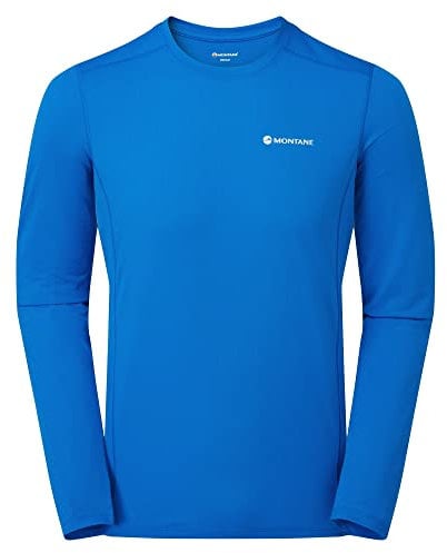 Montane Men's Dart Lite Long Sleeve T-Shirt Electric Blue