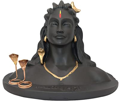 BRACOP Hindu Gott Figur Shiva Lingam Statue Indien Göttin Home Tempel Mandir Dekoration Lord Shiva Murti Nataraja Hinduismus Figur Religiöse Statue Buddha Statue Moderne Skulptur Indisches Geschenk