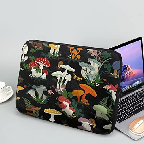 Showudesigns Housse pour ordinateur portable en forme de champignon pour femme - 17 - Léger - Petits cadeaux pour amis