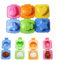6-Piece 3D Shaped Egg Molds, Adorable Cartoon Designs for Decorating Eggs, Durable Plastic DIY Tools, Ideal for Kitchen Use, Educational Activities, Children's Parties, Picnics & Lunchbox Preparation