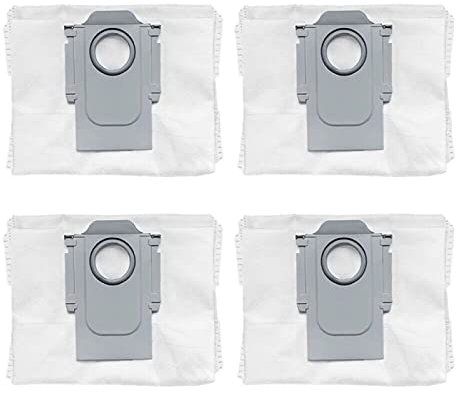 Staubsauger-Roboter-Staubbeutel für Roborock S7 MaxV Ultra/Q5+/Q7+/Q7 Max/Q7 Max+/T8/G10S Pro, 4 Stück