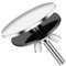 Tapón de Fregadero 5cm de Diámetro, Acero Inoxidable, Cubierta de Orificio para Cocina, Tapa Agujero Grifo Accesorios para Baño y Cocina (Plata)