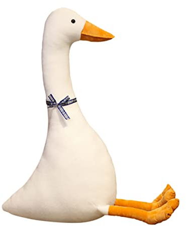 HEMOTON Entzückendes Stofftier Gans – Plüschgans – 30 cm Große Gans – Perfekte Dekoration