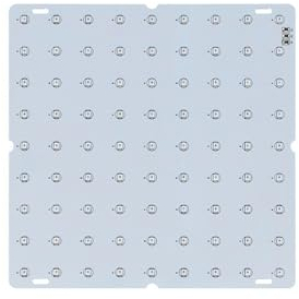 Kavolet Pflanzenlampe LED 81 LEDs 13W Pflanzenleuchte Hängend Quantum Panel Pflanzenlicht Rot- und Blauspektrum Pflanzenwachstumslicht Anzucht Wachstumslampe LED Grow Light für Pflanzen Gemüse