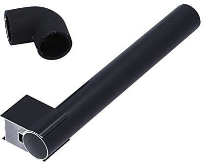 32 Mm Gewächshaus-Regenwasserrinnen-Fallrohr-Set, Abfluss für Kleines Gewächshaus, Aluminium Schwarz, Einfache Installation