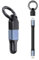 TECHFUN 11.5cm Mini Keychain USB-C to Lighting Cable, 3A Fast Charging & Data Transfer for iPhone 11/12/13/14 Pro Max, iPad, iPod – Portable & Durable Short Cable