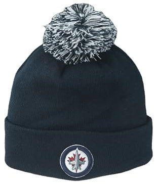 ZHATS Unisex-Erwachsene NHL Officially Licensed Pom Icon Color Beanie-Mütze, Team-Farbe, Einheitsgröße