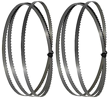2 Stück 1065 x 5 x 0,35 mm Bandsägeblätter for Proxxon Micro Bandsäge MBS/E Bandsäge – TPI 6/10/14 Holzbearbeitungswerkzeuge(14 TPI)