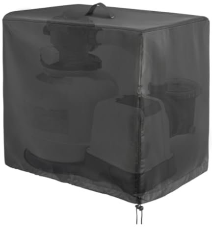 Générique Bâche de Protection pour Pompe de Piscine,Housse de Pompe de Piscine 84x61x86cm,Housse de Filtre à Sable,Cache Pompe Piscine Hors Sol,Anti-UV,pour Jardin ExtéRieure,Piscine.