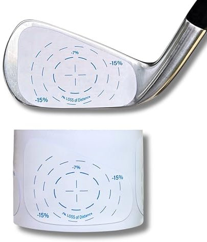 Generisch Scratch Golf Impact Tape, sofortiges Feedback für mehr Länge und Konstanz, Ballkontakt-Analyse